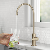  Oletto™ Single Handle Drinking Water Filter Faucet For Reverse Osmosis or Water Filtration System in Spot-Free Antique Champagne Bronze