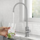  Oletto™ Single Handle Drinking Water Filter Faucet For Reverse Osmosis or Water Filtration System in Spot-Free Stainless Steel
