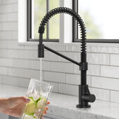  Bolden™ Single Handle Drinking Water Filter Faucet for Reverse Osmosis or Water Filtration System, Matte Black, Faucet Height: 12-1/8'' H