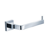  Aura Bathroom Tissue Holder without Cover in Chrome, 6-3/8'' W x 2-15/16'' D x 1-3/4'' H
