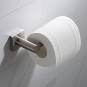  Ventus™ Bathroom Toilet Paper Holder, Brushed Nickel, 6-1/2'' W x 2-7/8'' D x 1-3/4'' H
