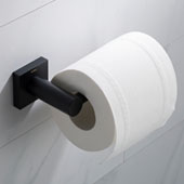  Ventus™ Bathroom Toilet Paper Holder, Matte Black, 6-1/2'' W x 2-7/8'' D x 1-3/4'' H