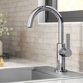 KRAUS® Oletto™  Single Handle Kitchen Bar Faucet in Chrome, Faucet Height: 12''