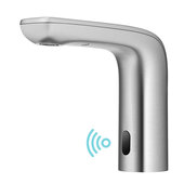  Indy™ Touchless Sensor Bathroom Faucet, Spot-Free Stainless Steel, Faucet Height: 5-1/2'' H, Spout Reach: 4-5/8'' D, Spout Height: 4-1/2'' H