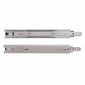  10'' Side Mounted 200 lb Ball Bearing Heavy-Duty Drawer Slides with Full Extension, Zinc Plated Finish