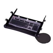  Keyboard Drawer, Steel Platform w/ Cushioned Palm Rest