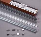 Knape and Vogt Roll-Ezy Aluminum Track Assembly Pack 36'' Length