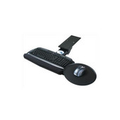  Keyboard Tray w/Round Mouse Tray & Palm Rest