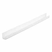  Extruded Sink Front Trays Cabinet Organizer, White, 72''W x 2-1/8''D x 4''H