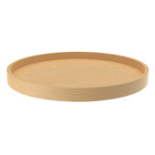  24'' Diameter Banded Wood Full Circle Lazy Susan Shelf Only