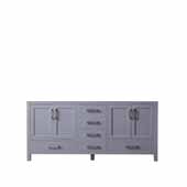  Jacques 72'' Dark Grey Vanity Base Cabinet Only, 71''W x 21-1/2''D x 33-1/4''H