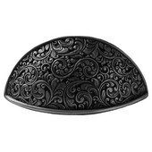 Classic Collection 3-5/8'' Wide Saddleworth Cabinet Bin Pull in Antique Pewter, 3-5/8'' W x 7/8'' D x 2'' H