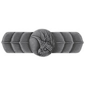  Tropical Collection 4-1/4'' Wide Cockatoo (Horizontal - Right Side) Cabinet Pull in Antique Pewter, 4-1/4'' W x 7/8'' D x 1-1/2'' H