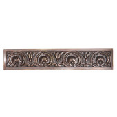  King's Road Collection 5-3/16'' Wide Kensington Cabinet Pull in Dark Brass, 5-3/16'' W x 1-1/8'' D x 1'' H