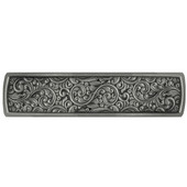  Classic Collection 3-7/8'' Wide Saddleworth Cabinet Pull in Antique Pewter, 3-7/8'' W x 7/8'' D x 7/8'' H