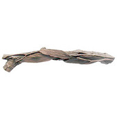  Woodland Collection 5'' Wide Leafy Branch Cabinet Pull, Left Side in Antique Copper, 5'' W x 1-1/8'' D x 7/8'' H