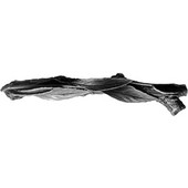  Woodland Collection 5'' Wide Leafy Branch Cabinet Pull, Right Size in Antique Pewter, 5'' W x 1-1/8'' D x 7/8'' H