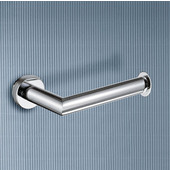  Gedy Toilet Paper Holder, 1-7/10'' H x 6-1/10'' W x 3-3/10'' D, Chrome