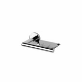  Wall Mounted Soap Holder, Chrome Plated Brass, 6-1/10'' W