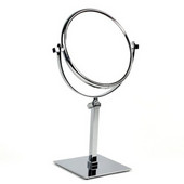  Windisch Free Standing 5X Magnifying Mirror with Optical Grade Glass in Chrome