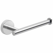  Gedy Eros Collection Toilet Paper Holder, Chrome, 6-2/3''W x 3''D x 2''H
