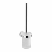  Gedy Eros Collection Toilet Brush, Chrome, 3-1/3''W x 4-5/7''D x 14-2/5''H
