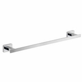  Gedy Atena Collection Towel Bar, Chrome, 17-5/7''W x 2-1/6''D x 1-3/8''H
