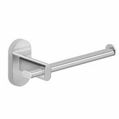  Gedy Febo Collection Toilet Paper Holder, Chrome, 6-3/10''W x 2-3/4''D x 2-3/4''H