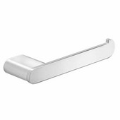  Gedy Azzorre Collection Toilet Paper Holder, Chrome, 7-1/10''W x 2-1/5''D x 1-1/5''H