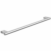  Gedy Canarie Collection Towel Bar, Chrome, 25-3/5''W x 2-4/5''D x 4/5''H