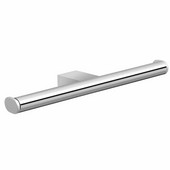  Gedy Canarie Collection Toilet Paper Holder, Chrome, 11-2/3''W x 2-4/5''D x 4/5''H