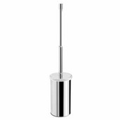  Gedy Canarie Collection Toilet Brush, Chrome, 3-9/10''W x 3-9/10''D x 18-1/2''H