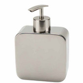  Gedy Polaris Collection Soap Dispenser, Chrome, 4''W x 1-7/9''D x 15-1/3''H