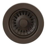  3.5DF Series Kitchen Disposal Flange Drain for Granite Composite Sinks, Brown, 4-1/2'' Diameter x 1-7/8'' H