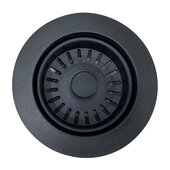  3.5DF Series Kitchen Disposal Flange Drain for Granite Composite Sinks, Matte Black, 4-1/2'' Diameter x 1-7/8'' H