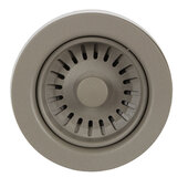  3.5DF Series Kitchen Disposal Flange Drain for Granite Composite Sinks, Truffle, 4-1/2'' Diameter x 1-7/8'' H