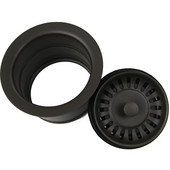  3-1/2'' Copper Extended Flange Drain for Garbage Disposal Use, Oil Rubbed Bronze