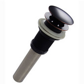  Umbrella Drain without Overflow in Oil Rubbed Bronze Finish, 2-1/2'' Diameter x 8-1/2'' H