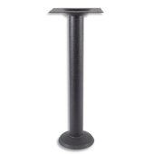  3000 Series Signature Line Table Base 8'' Round Table Height, Bolt Down, Black Matte, Base Spread: 8'' Diameter, Spider Spread: 9-3/4'' W, Height: 28'' H