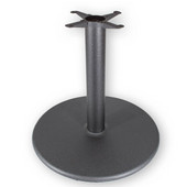  3000 Series Table Height Base, 30'' Round, 29'' High, Black Matte