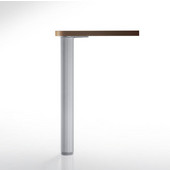  Heidelberg Single Table Leg, 3'' Diameter x 27-3/4''H, Alumina