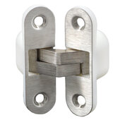  C2010 Series Ceam 3D Invisible Hinge in Stainless Steel/Nylon, Load Capacity: 132 lbs, 1'' W x 11/16'' D x 3-1/2'' H