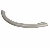 Sidelines by Rev-A-Shelf Crescent 4-1/2''W Cabinet Pull, Center to Center 96 mm (3-3/4''), Satin Nickel