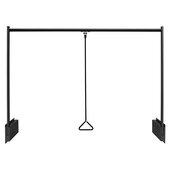  Premier Series Adjustable and Trim-To-Fit Pull Down Closet Rod in Matte Black for 18'' to 48'' Full-Access Closet Cabinets, 48'' W x 12-13/32'' D x 35-7/16'' H