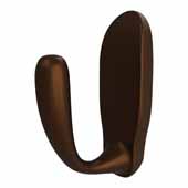 Sidelines by Rev-A-Shelf Single Decorative Hook, Bronze, 27/32''W x 1-5/8''D x 2-13/32''H