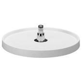 Rev-A-Shelf Full Circle Rev-A-Tray Lazy Susan in White Polymer, 16'' - 32'' Diameters Available