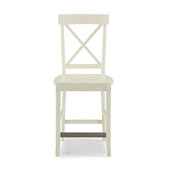  Hartford Counter Stool in Off-White, 19-1/4'' W x 21'' D x 24'' H