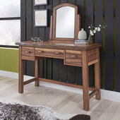  Forest Retreat Vanity with Mirror in Brown, 48'' W x 19'' D x 55'' H
