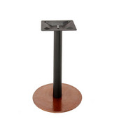  Olivia 18'' Diameter Hammered Copper Table Base, 28-1/5''H
