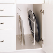 Rev-A-Shelf White Wire Tray Dividers for Kitchen Cabinets, 12'' or 18''